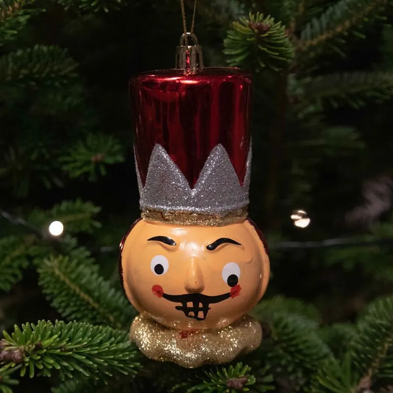 Notenkraker als kerstbal